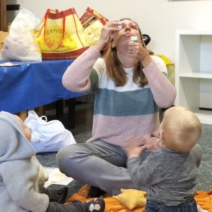 Zwergensprache Babyzeichensprache Kurs - Fabienne Rütsch