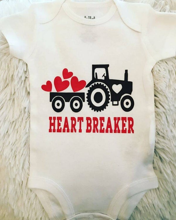 Romper/tshirt 'heartbreaker