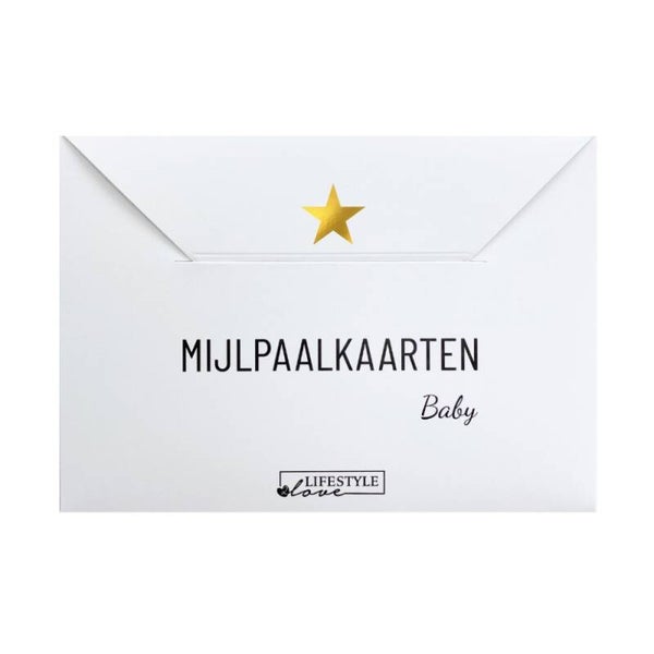 Mijlpaalkaarten Baby