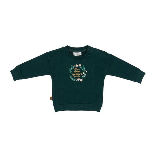 Sweater 'You make my heart smile'