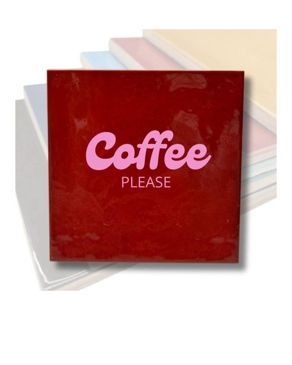 Tegeltje 'Coffee'