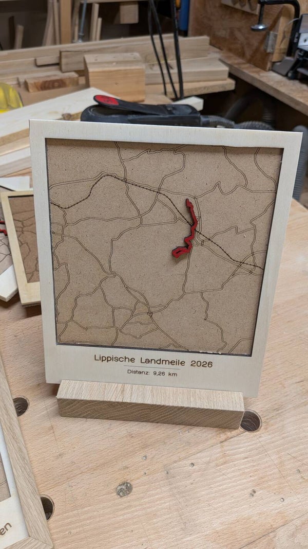 Lipperland Marathon - Laser Maps