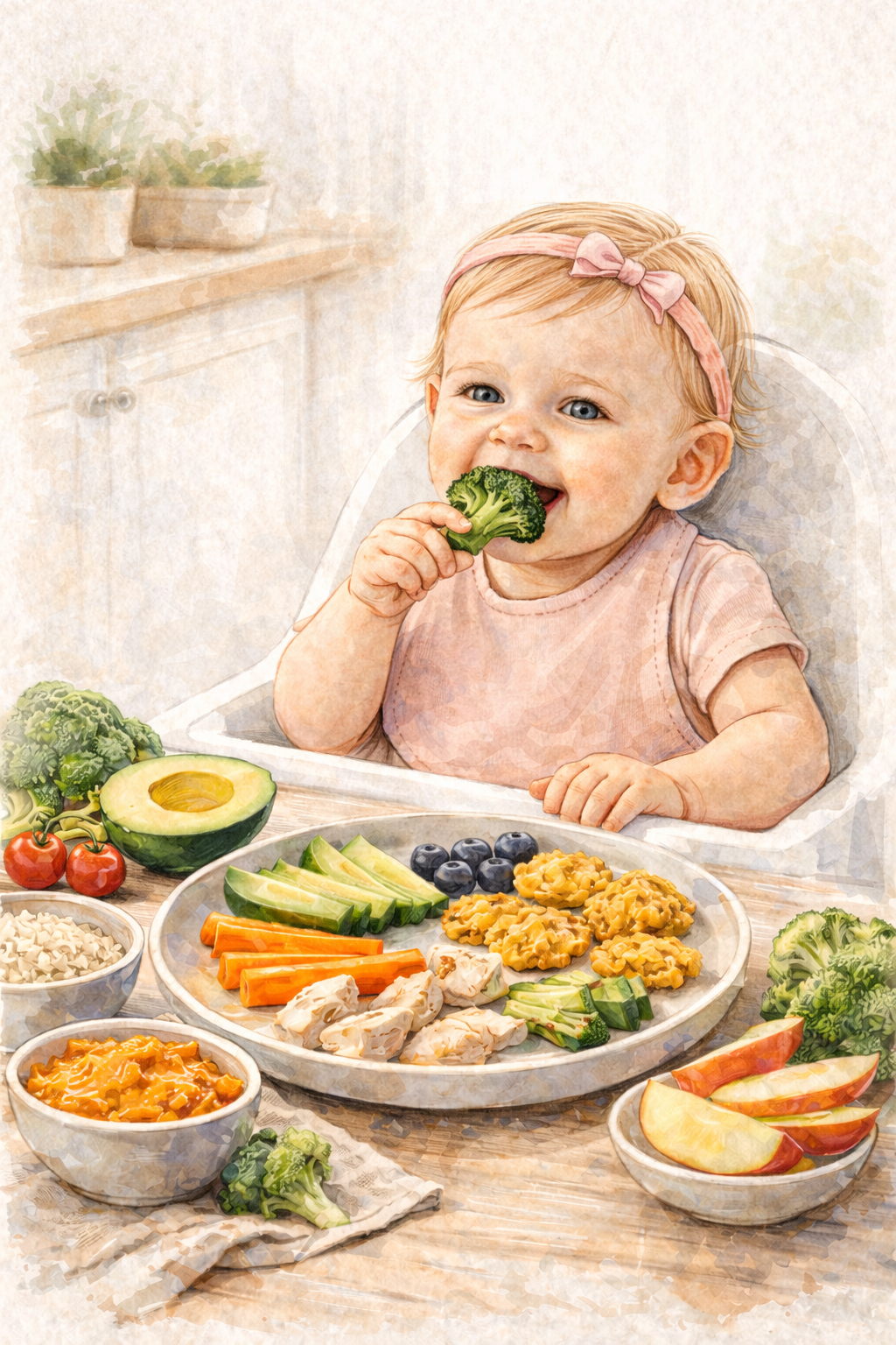 BLW-Rezepte (PDF) – einfach, schnell & familientauglich