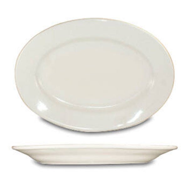 40359 12.5" Wide Rim Platter - 12/cs.