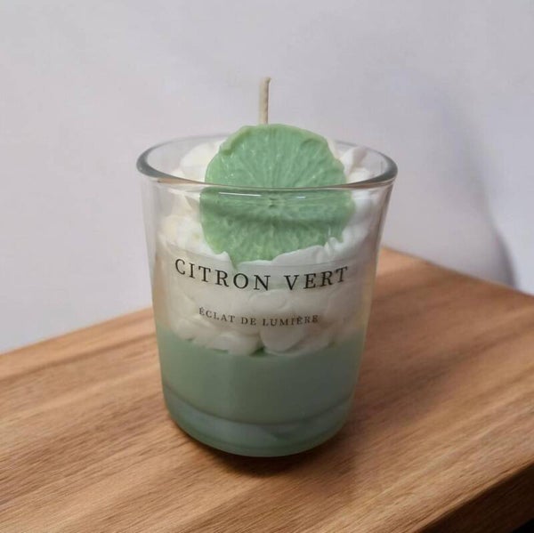 Bougie citron vert 170g