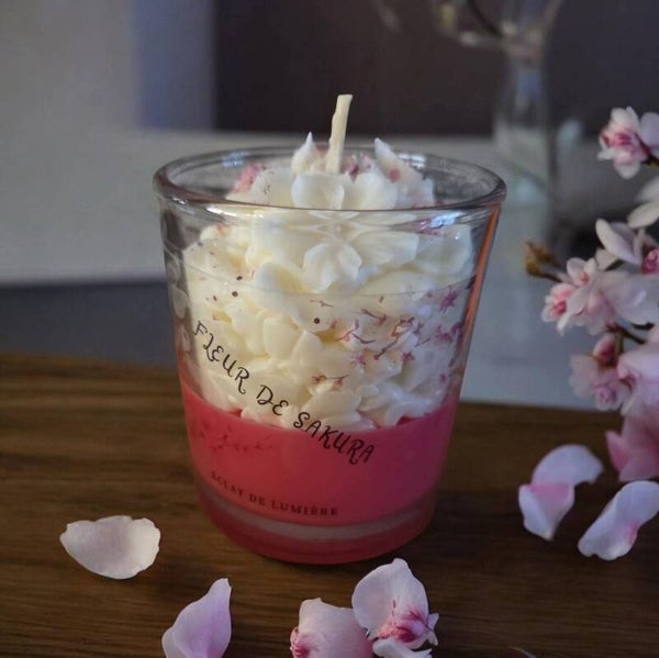 Bougie fleur de sakura 170g