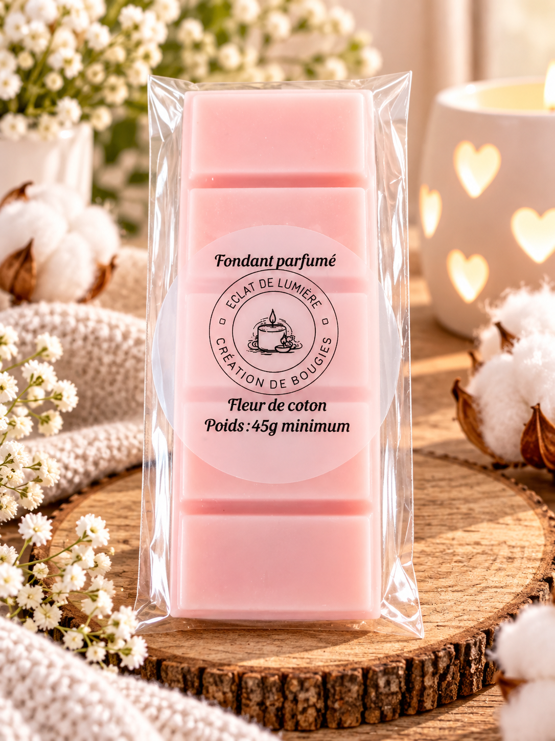 Fondant Fleur de coton 45g