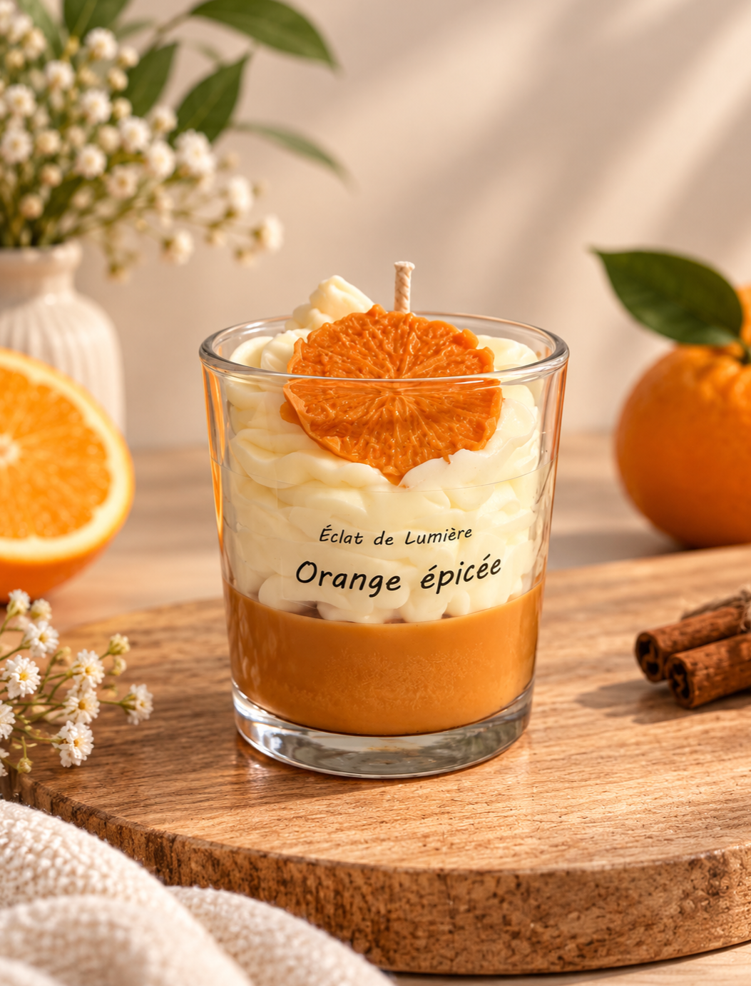 Bougie Orange Épicée 170g