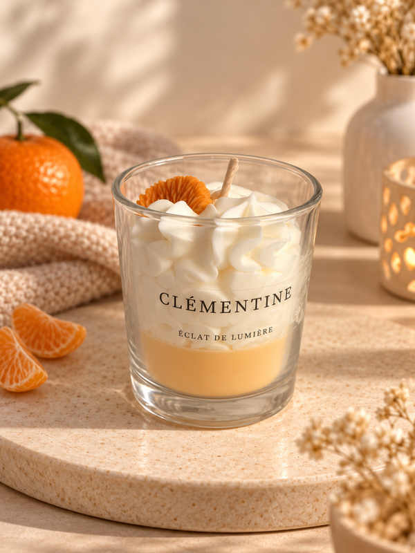 Bougie clémentine 170g