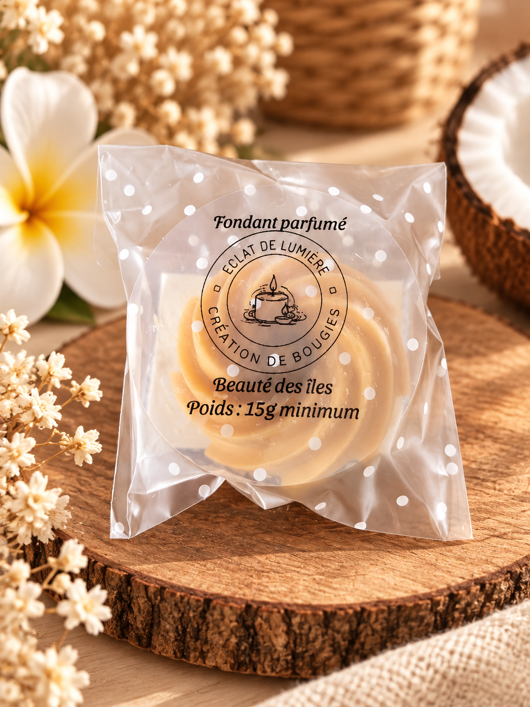Fondant Beauté des Îles 15g minimum