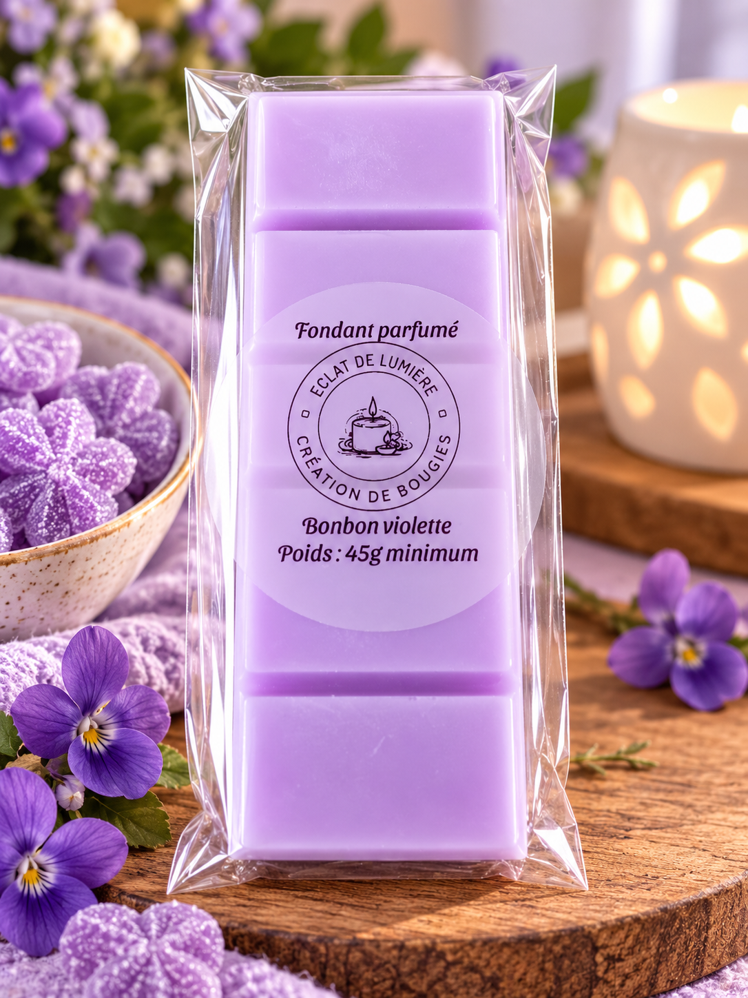 Fondant Bonbon violette 45g