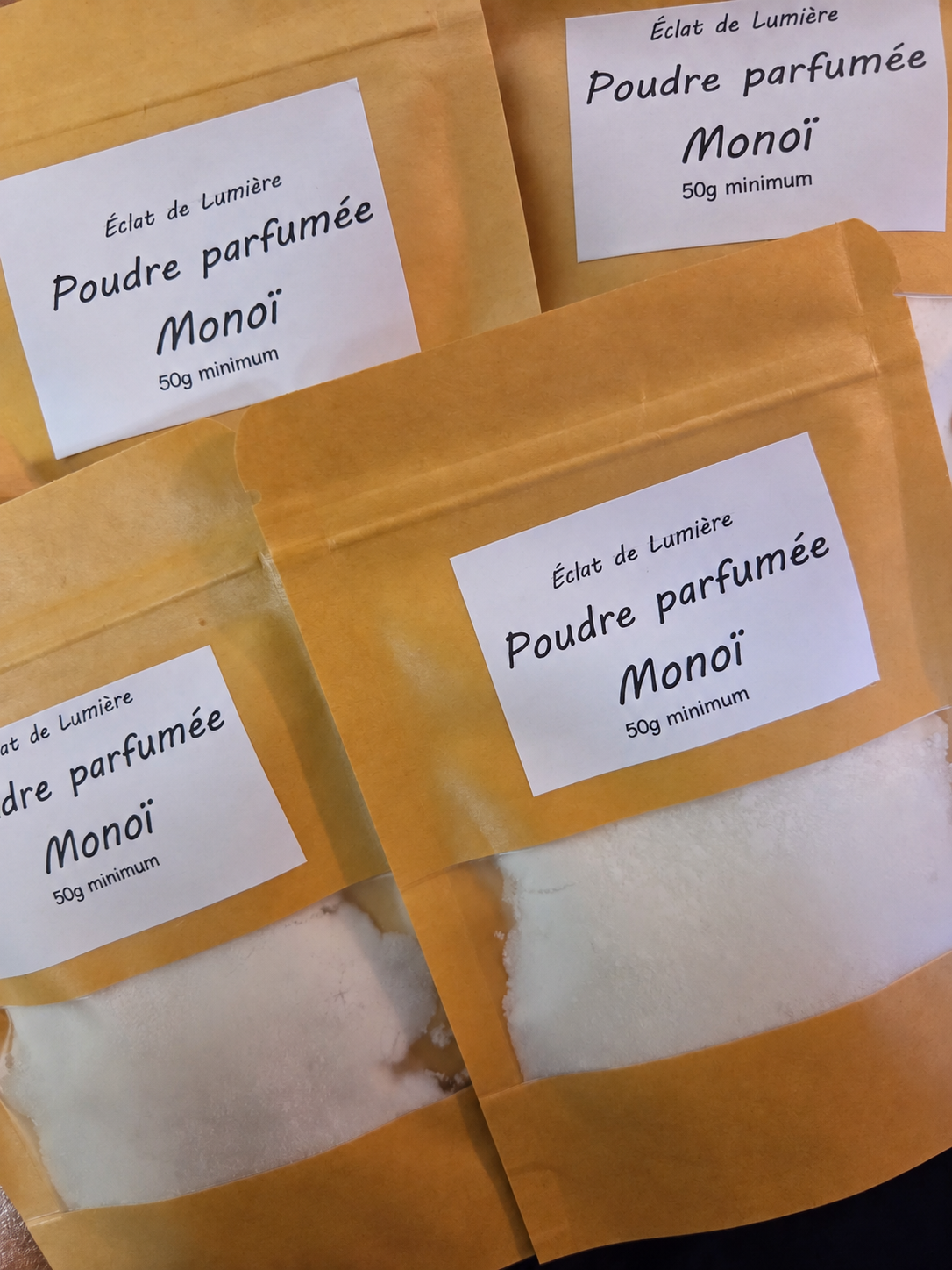 Poudre parfumée Monoï