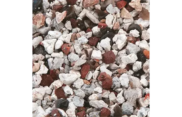 Siersteen steno bruin wit 8kg