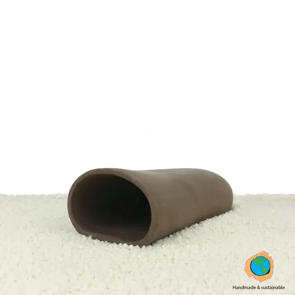 Leghol rond large bruin