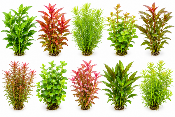 Stengelplanten mix pakket - 10 aquariumplanten