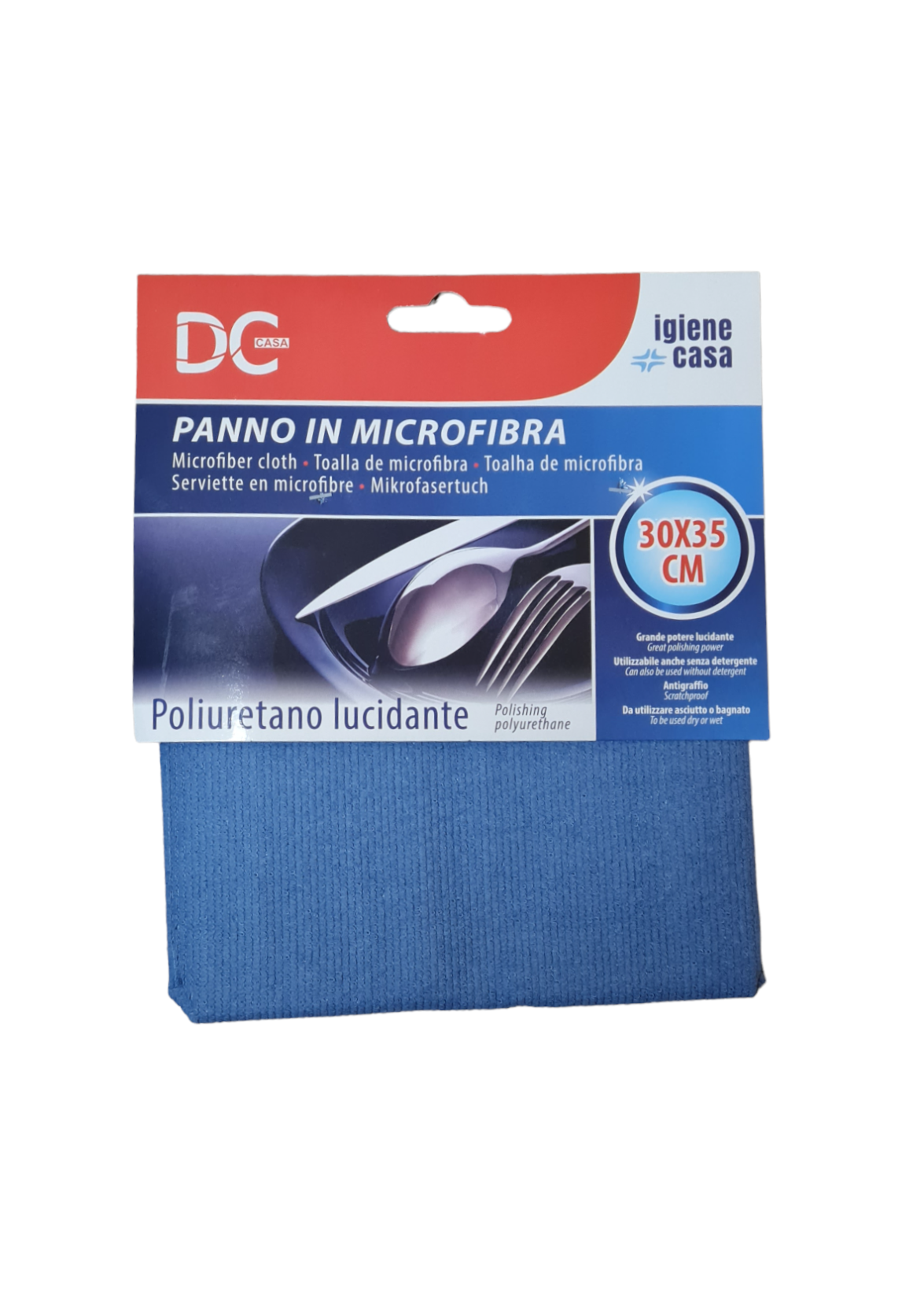 Panno in Microfibra Ceramica e Acciaio