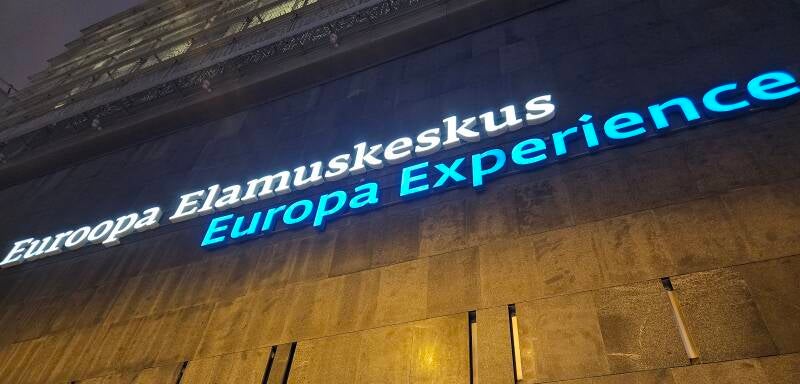 Europa Experience centre symbolising European integration and digital governance