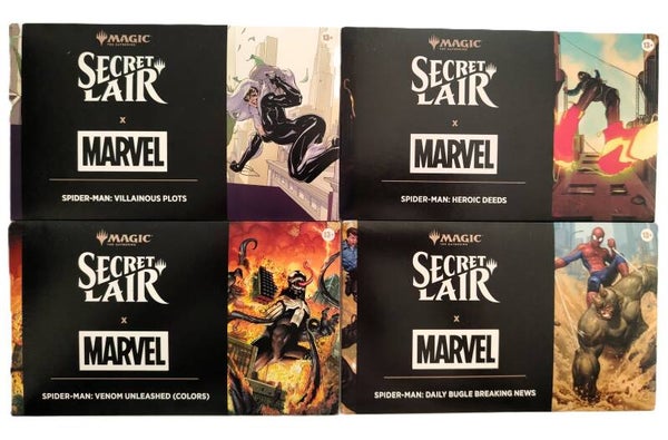Pack de Secret Lair x Marvel: Spider-Man