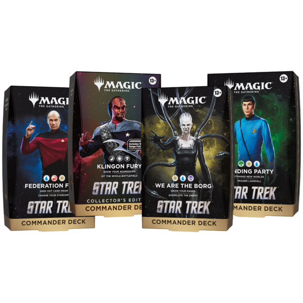 Star Trek - Set 4 Commander Deck - Inglés