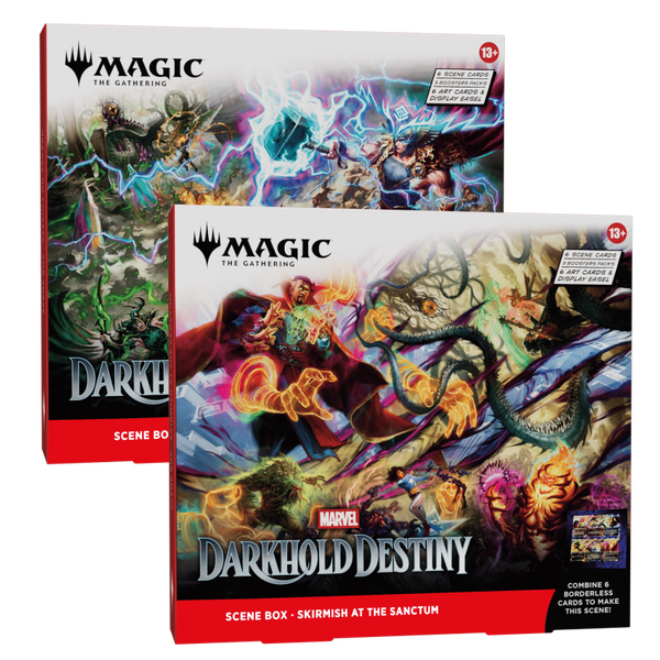 Marvel Darkhold Destiny - Set 2 Scene Box - Inglés