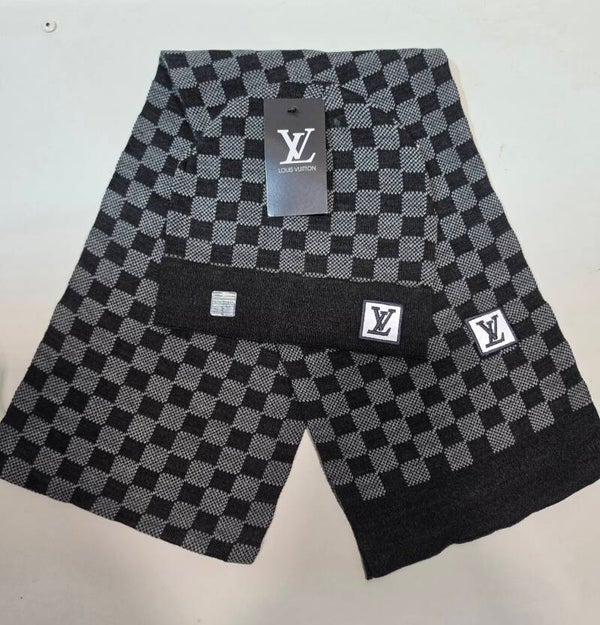 Sjaal LV grijs