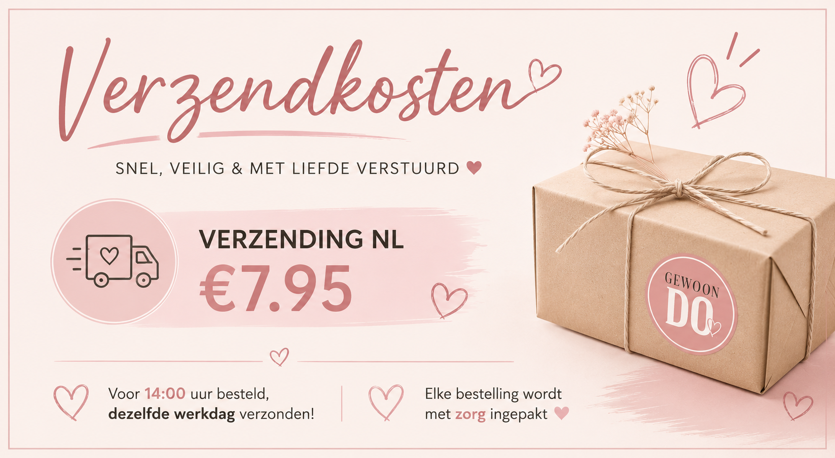 Verzendkosten NL
