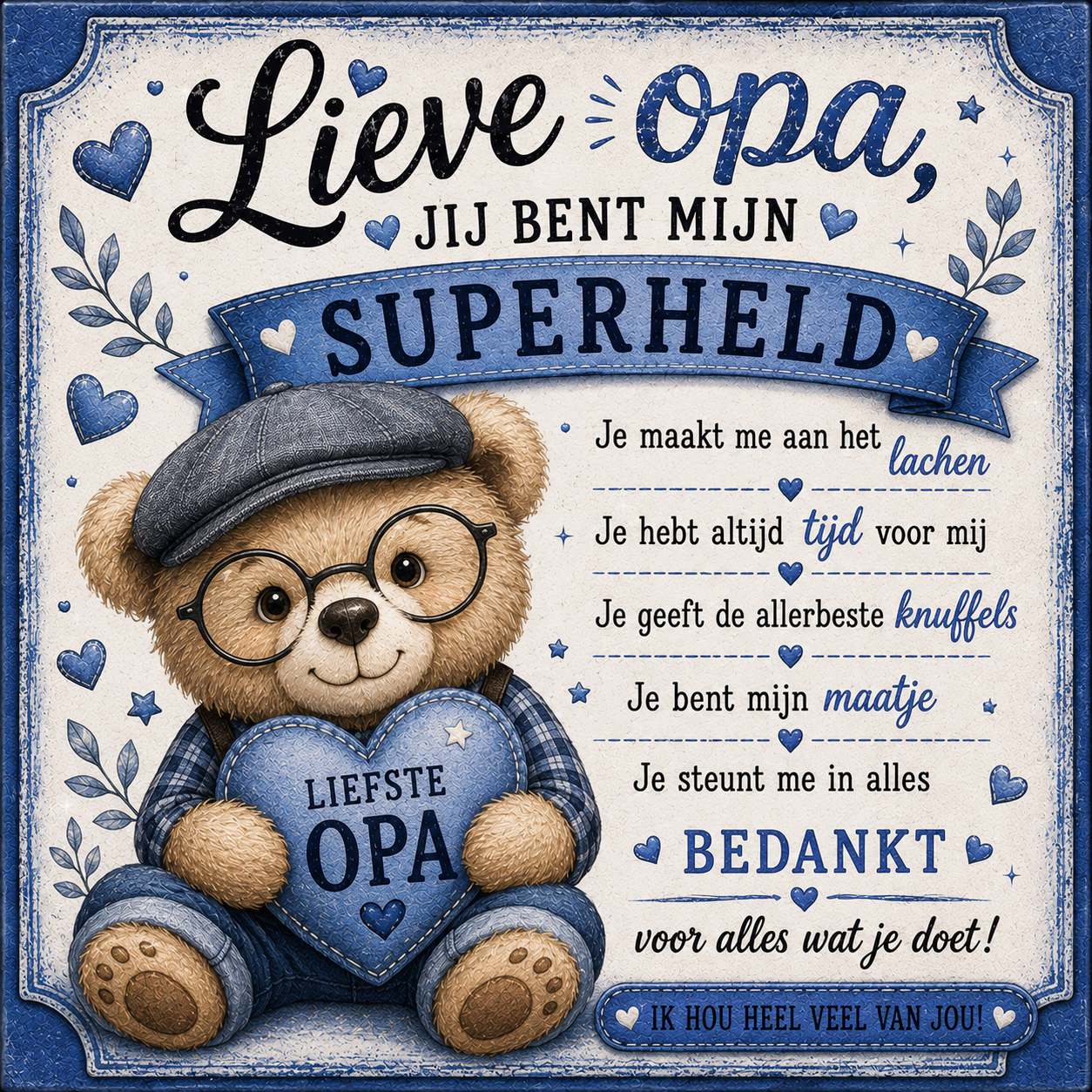 Tegeltje opa