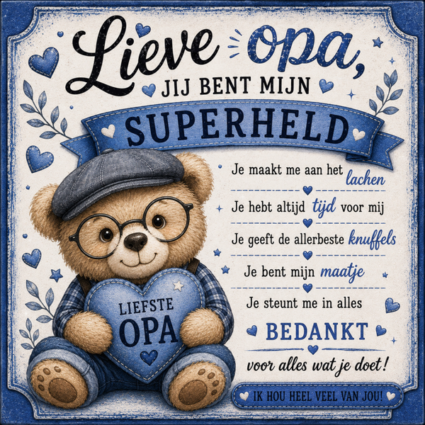 Tegeltje opa