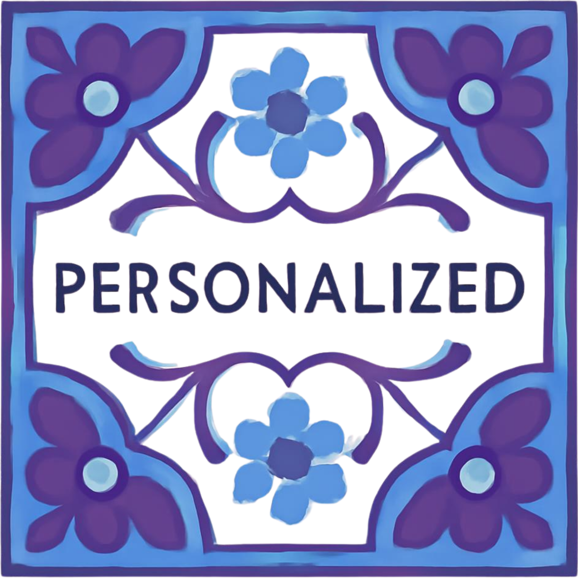 Tegel - Gepersonaliseerd
