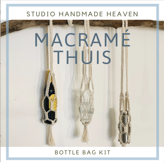 Macramé KIT:  Bottle Bag