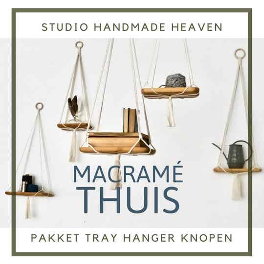 SALE Macramé KIT: Tray-hanger