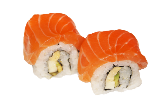 18a. Zalm kaas rol (2 st.)