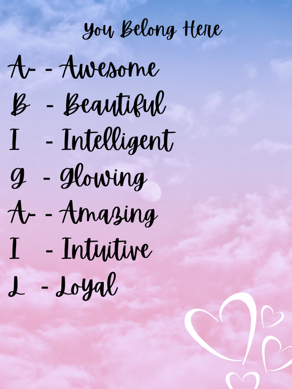 Custom Name Chain Poster
