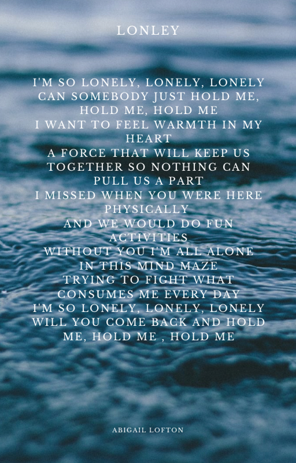 Lonely Poem