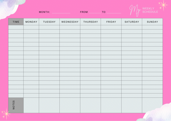 Time Management Planner