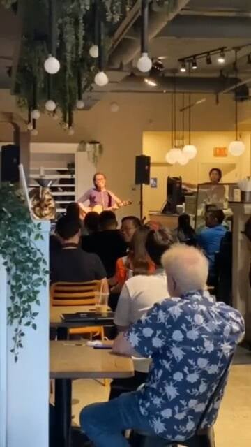 Ian Zafra at Trees Organic Granville
