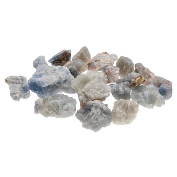 Calcite bleue brute de taille moyenne en extra.