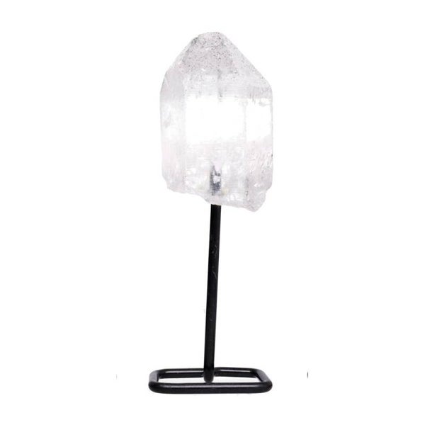 Mini Base Quartz blanc sur socle