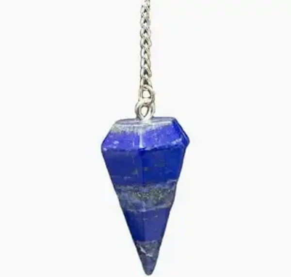 Pendule à facettes Lapis Lazuli