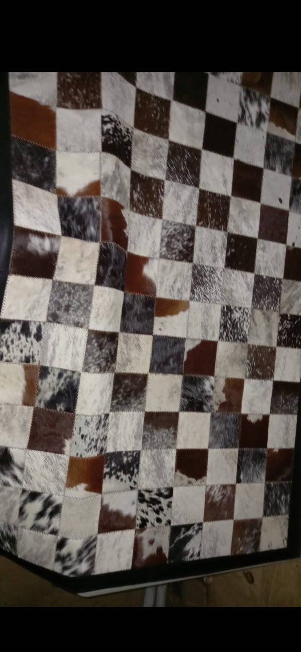 Nguni patch carpet