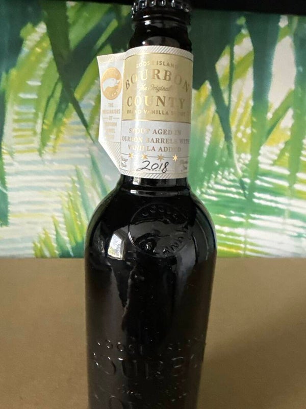 Goose Island brand vanilla stout 2018