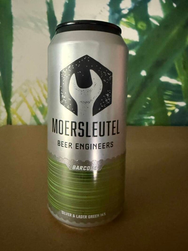 Moersleutel – Barcode Silver & Laser Green