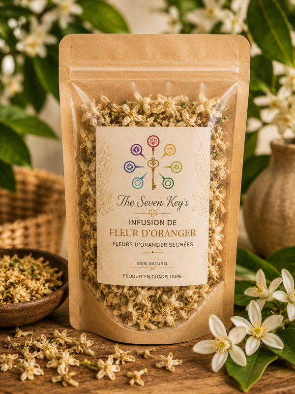 Fleurs de Fleur d'orange séchées sachet de 50g