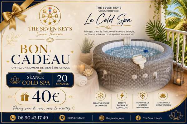 Bon cadeau Cold spa
