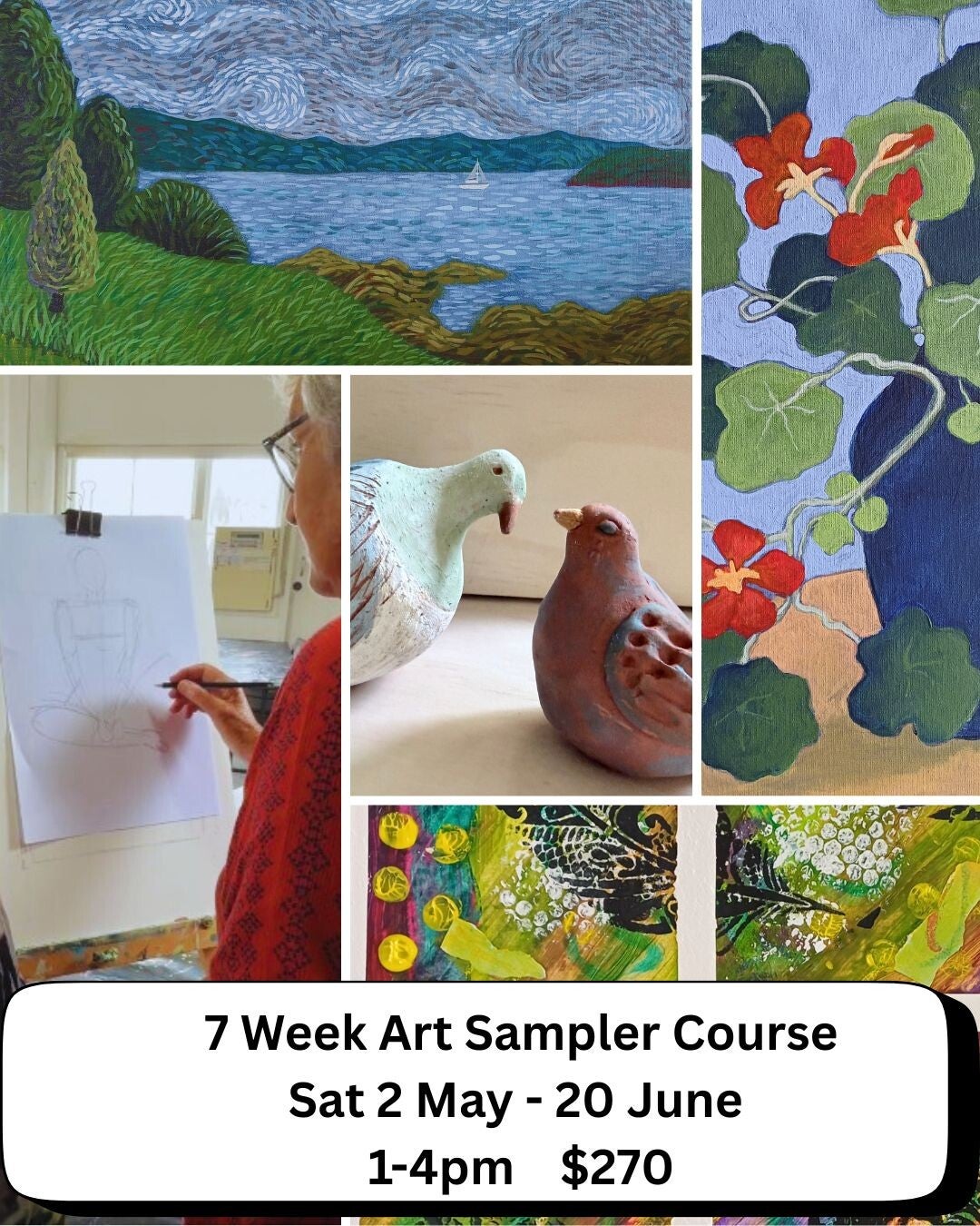 7 Week Art Sampler Course