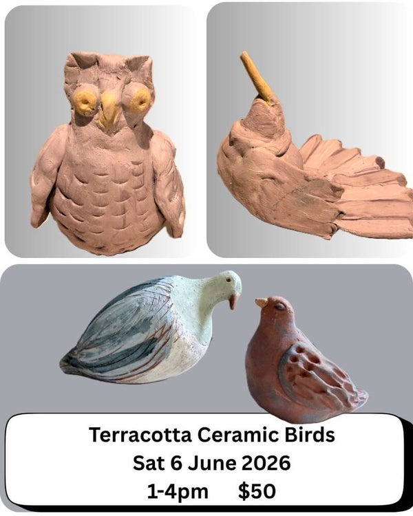 Ceramic Bird Sculpture