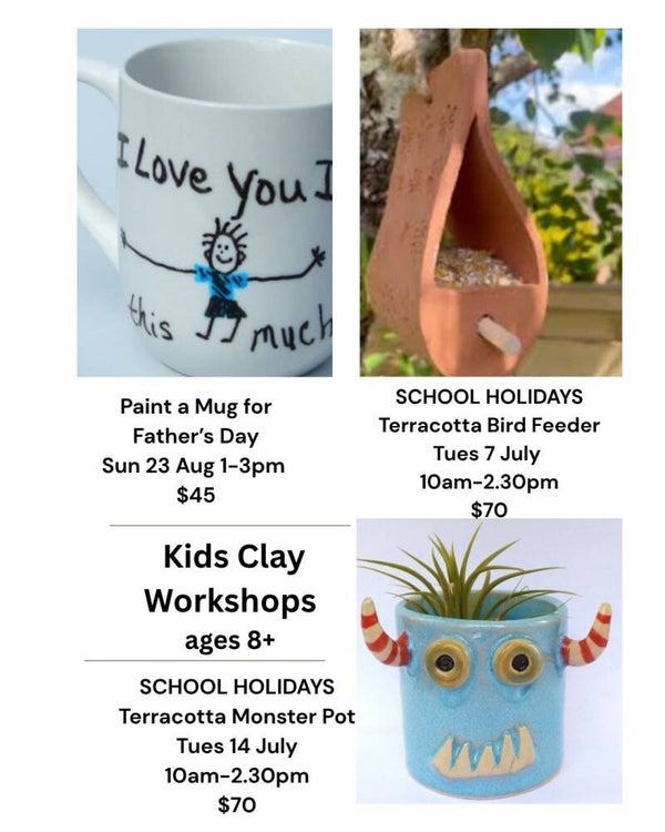 Kids Clay Workshops