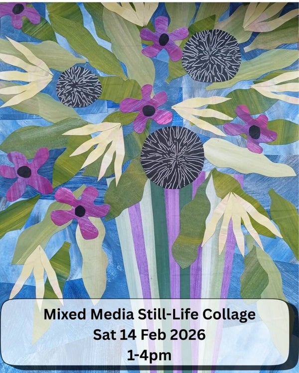 Mixed Media Still-Life Collage