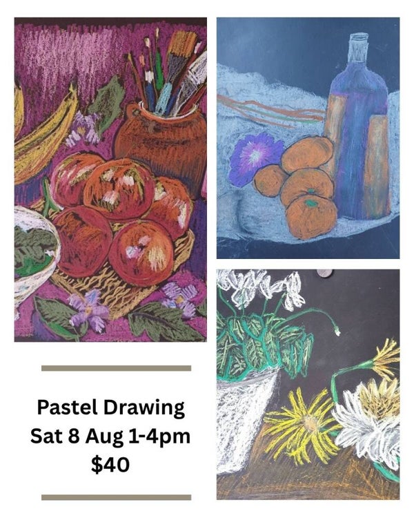 Drawing with Oil Pastels