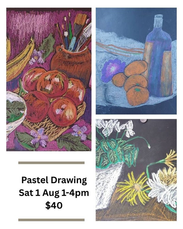 Drawing with Oil Pastels